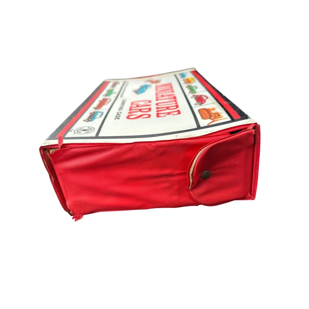 Mattel Miniature Cars Carrying‎ Case Vintage 1966 Matchbox Storage